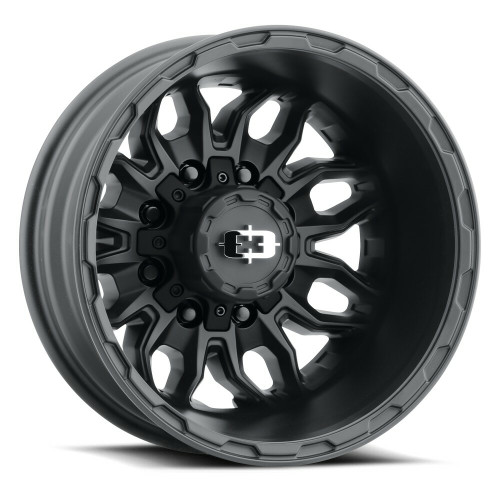 17" Vision Satin Black 410 Korupt Dually 17x6.5 8x6.5 Rear Wheel -143.35mm Rim