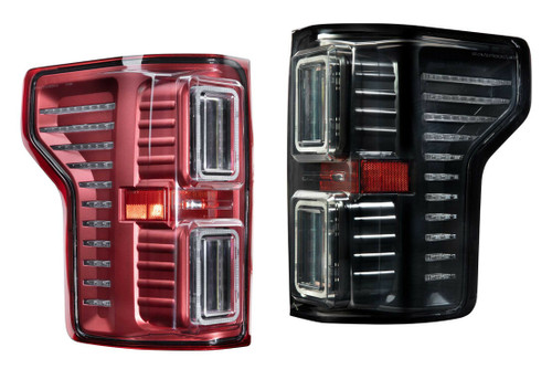 Morimoto XB LED Tails LF431 Tail Lights For Ford F150 15-20 Pair / Smoked