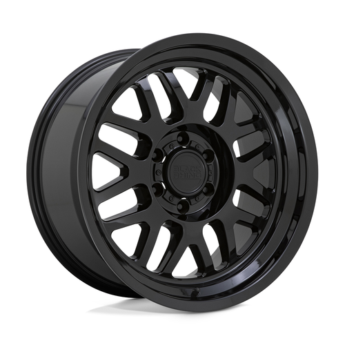 Black Rhino Delta 20x9.5 6x5.5 Gloss Black Wheel 20" -18mm Rim