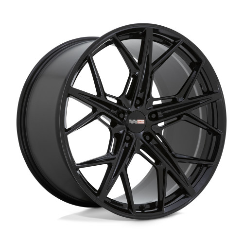 20" Cray Hammerhead Gloss Black 20x9 5x120 Wheel 38mm Rim