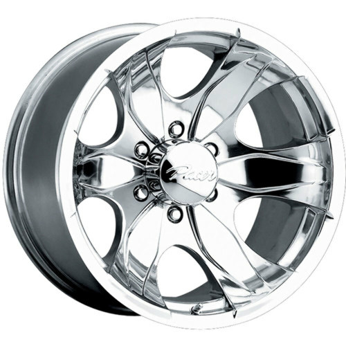 15" Pacer 187P Warrior 15x8 5x5 Polished Wheel -19mm Truck Rim