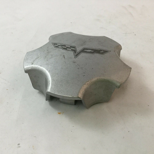 05-07 Chevy Corvette Factory OEM Silver Wheel Center Cap 9594652 CH261