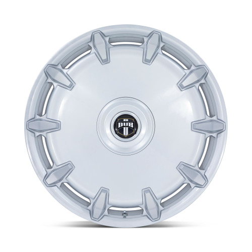 26" DUB DC7271 Cheef 26x10 6x135 6x5.5 30mm Silver Machined Wheel Truck SUV Rim