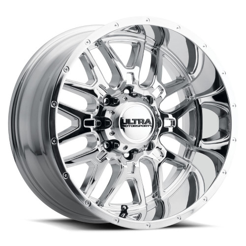 20" Ultra 203C Hunter 20x9 8x170 Chrome Plated Wheel 18mm For Ford Truck Rim