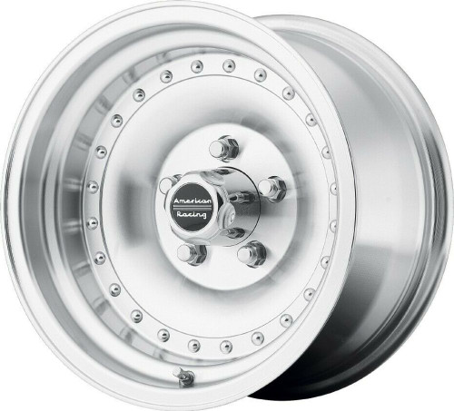 Set 4 14" American Racing AR61 Outlaw I 14x7 5x4.75 0mm Wheels Machined Rims