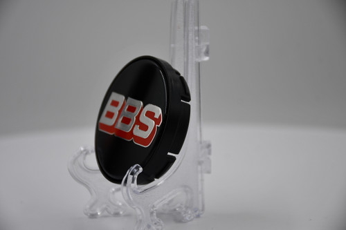 BBS Gloss Black w/Textered Chrome & Red Logo Wheel Center Cap Hub Cap 10025114