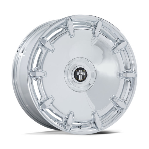 Set 4 24" DUB DC7271 Cheef 24x10 6x135 6x5.5 30mm Chrome Wheels Truck SUV Rims