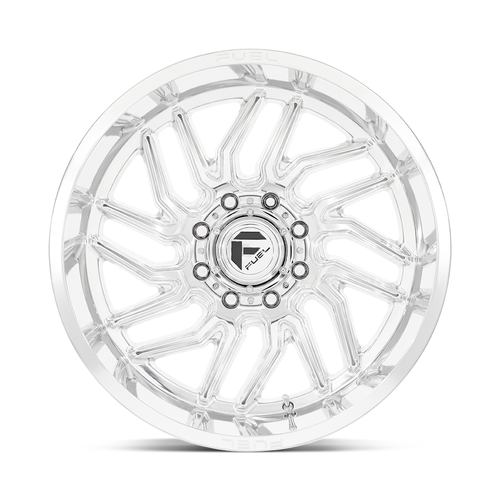 Fuel 1PC D809 Hurricane 20x9 8x180 Polished Milled Wheel 20" 1mm For Chevy GMC