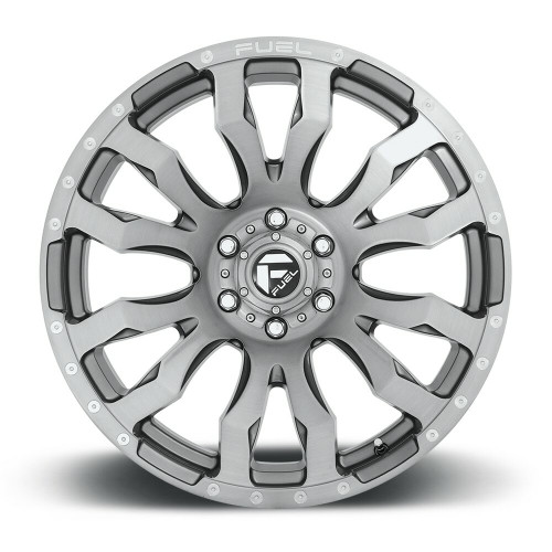 18" Fuel 1PC D693 Blitz 18x9 6x5.5 Platinum Wheel 20mm For Chevy GMC Cadillac