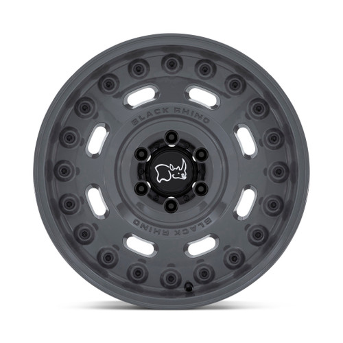 Black Rhino Axle 20x9.5 6x135 Battleship Gray Wheel 20" 6mm Truck Suv Rim