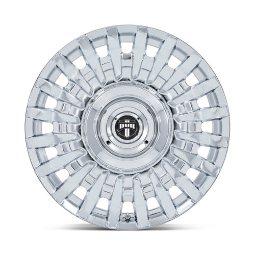 22" DUB DC7272 Honcho 22x9 5x4.25 5x4.5 38mm Chrome Wheel Car SUV Rim