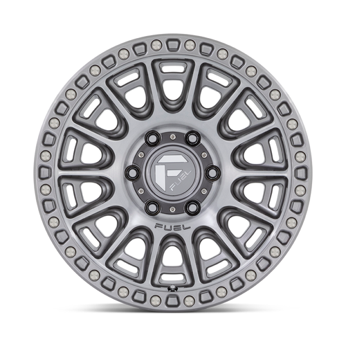 17" Fuel 1PC D833 Cycle 17x8.5 6x4.5 34mm Wheel Platinum Rim