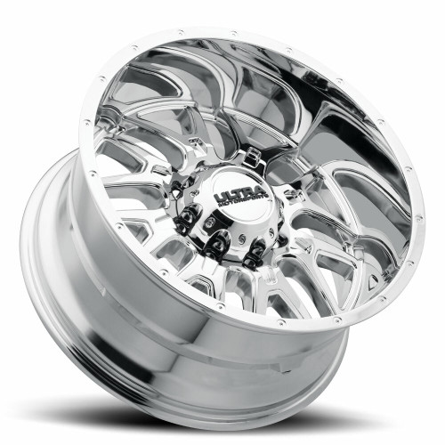 20" Ultra 203C Hunter 20x9 8x180 Chrome Plated Wheel 18mm For Chevy GMC Truck