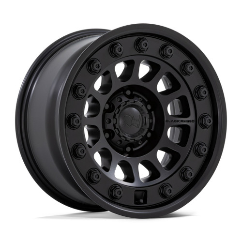 Set 4 Black Rhino BR012 Outback 17x8.5 Matte Black Wheels 6x5.5 17" -10mm