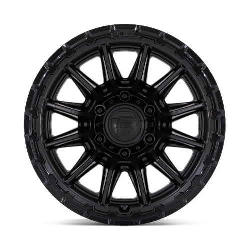 Fuel FC866 Piston 22x9.5 6x5.5 Blackout Wheel 22" 20mm Truck Rims