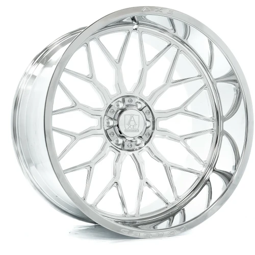 Set 4 26" Axe Wheels AF8 Forged Fully Polished 26x14 8x6.5 -76mm Truck Wheels