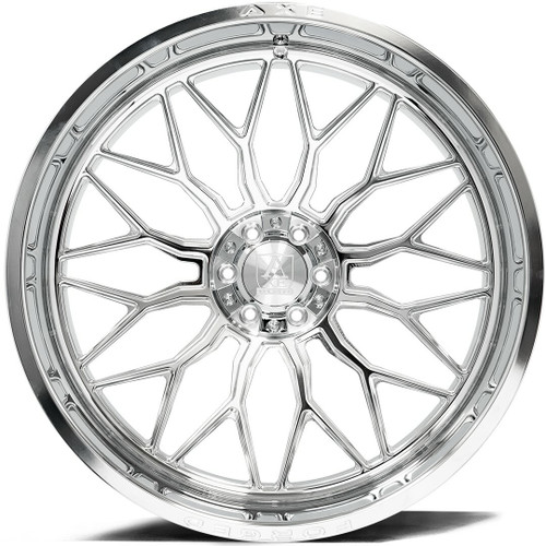 26" Axe Wheels AF8 Forged Fully Polished 26x14 6x135 6x5.5 -76mm Lifted Wheel