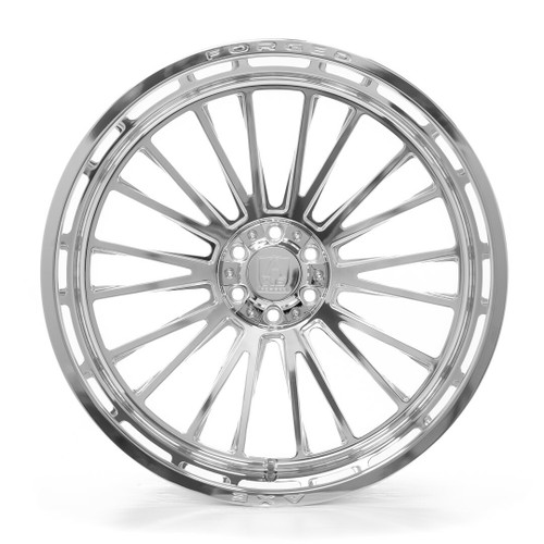 26" Axe Wheels AF7 Forged Fully Polished 26x14 Wheel 5x5 5x5.5 -76mm Lifted Rims