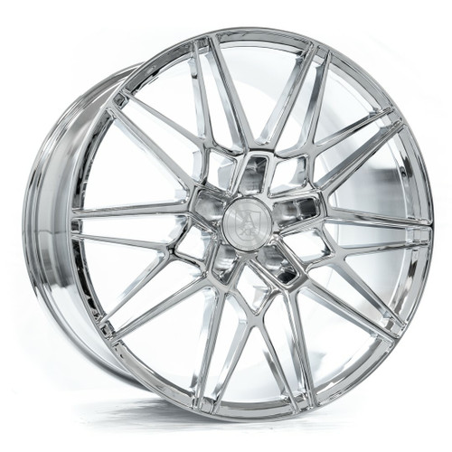Set 4 20" Axe Wheels CF1 Chrome 20x9 Wheels 5x4.5 45mm Rims