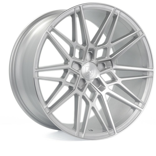 20" Axe Wheels CF1 Silver 20x9 Wheel 5x120 25mm Rim