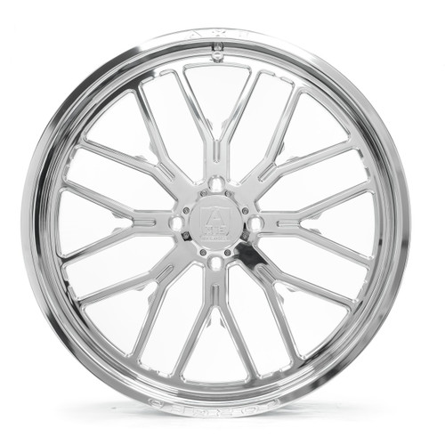 22" Axe Wheels AF6 UTV Full Polished 22x7 Wheel 4x137 4x156 0mm Rim
