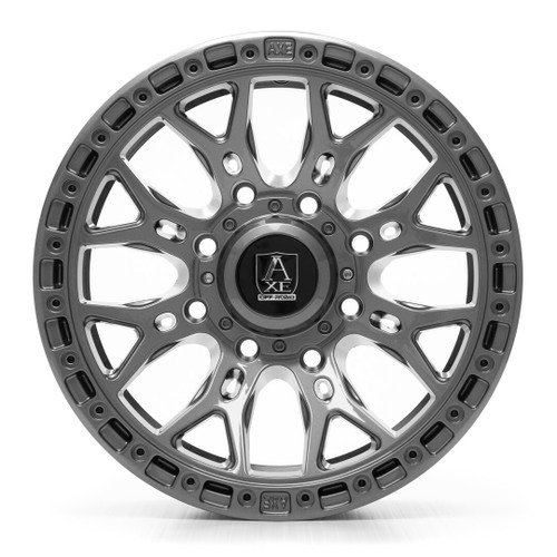 20" Axe Wheels Atlas UTV Grey 20x7 Wheel 4x137 4x156 10mm Rim
