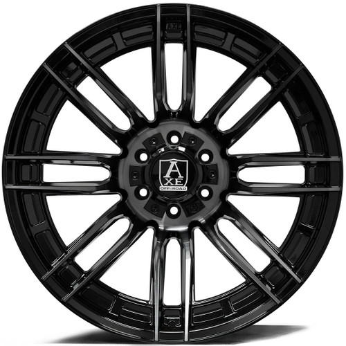 22" Axe Wheels Thanos Black Tinted 22x12 Wheel 8x180 -44mm For Chevy GMC Rims