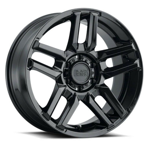 Black Rhino Mesa 20x9 5x5.5 Gloss Black Wheel 20" 2mm Rim