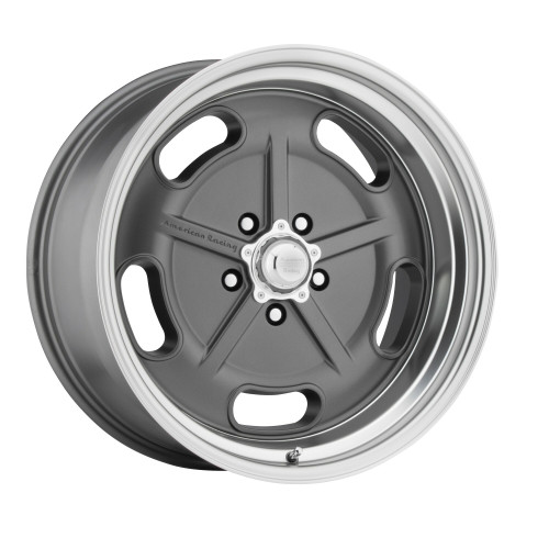Set 4 American Racing Vintage VN511 Salt Flat 17x8 5x4.75 Mag Gray Rims 17" 0mm