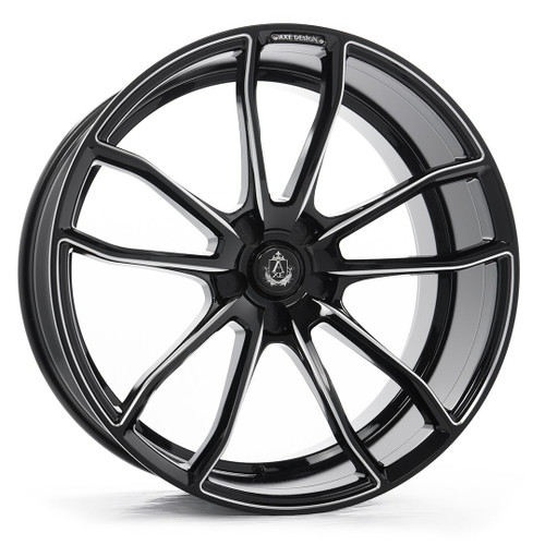 Set 4 22" Axe Wheels EX33 Gloss Black 22x9 Wheels 5x4.5 35mm Truck Suv Rims Set 4 22" Axe Wheels EX33 Gloss Black 22x9 Wheels 5x4.5 35mm Truck Suv Rims