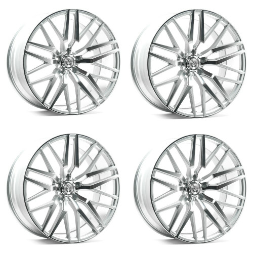 Set 4 20" Axe Wheels EX30 Silver 20x8.5 Wheels 5x120 40mm Rims Set 4 20" Axe Wheels EX30 Silver 20x8.5 Wheels 5x120 40mm Rims