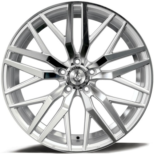 20" Axe Wheels EX30 Silver 20x8.5 Wheel 5x110 40mm Rim
