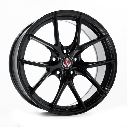 18" Axe Wheels EX34 Gloss Black 18x8 Wheel 5x120 40mm Rim