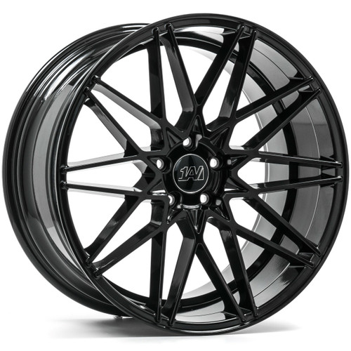 20" Axe Wheels ZX4 Gloss Black 20x9 Wheel 5x120 38mm Rim