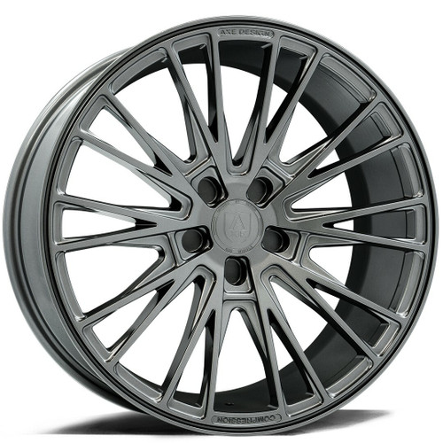 Set 4 19" Axe Wheels CF2 Grey 19x8.5 Wheels 5x120 40mm Rims Set 4 19" Axe Wheels CF2 Grey 19x8.5 Wheels 5x120 40mm Rims