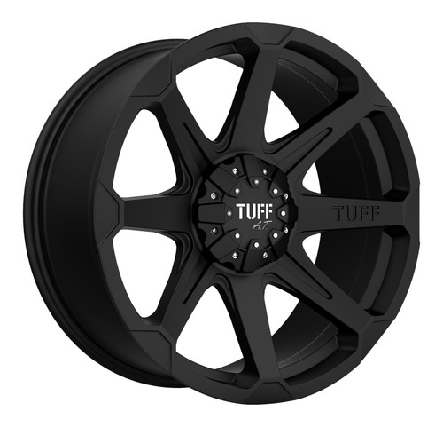Tuff T05 22x10 5x4.5 5x5.0 Satin Black Wheel 22" -20mm Rim