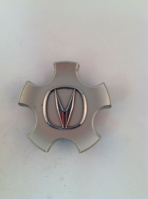 96-97 Acura RL Factory OEM Center Cap Silver w/ Chrome Logo 44742-5Z3A-J000 ACU9