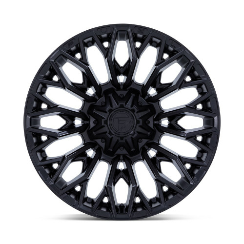 Fuel FC865 Strike 22x10 8x6.5 Blackout Wheel 22" -18mm Lifted For Chevy GMC Ram