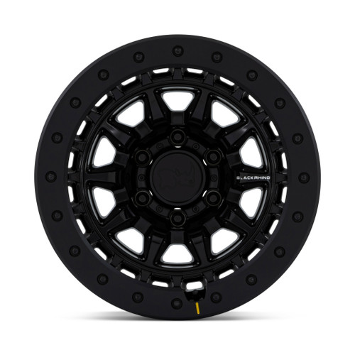 Black Rhino BR016 Tusk 17x8.5 Gloss Black Wheel 6x135 17" 0mm For Ford Lincoln