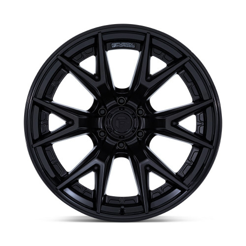 Fuel FC402 Catalyst 22x10 6x135 Matte Black Gloss Black Lip Wheel 22" -18mm Rim