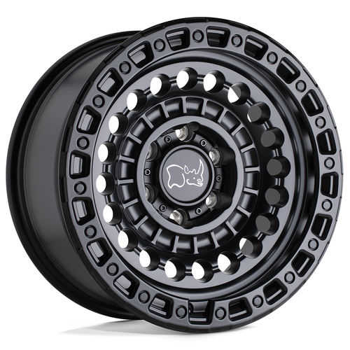20" Black Rhino Sentinel 20x9.5 6x5.5 Matte Black Wheel -18mm Rim Lifted For GMC