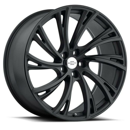 RedBourne Noble 22x10 5x120 Matte Black Wheel 22" 37mm Rim