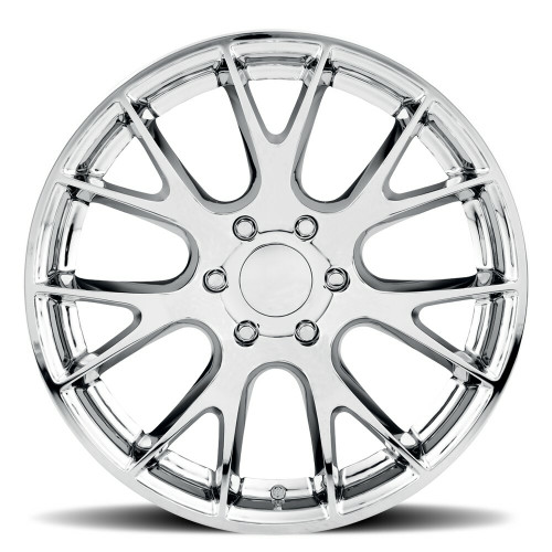 20" Voxx Replica Hellcat Chrome Wheel 20x9 6x5.5 27mm Rim