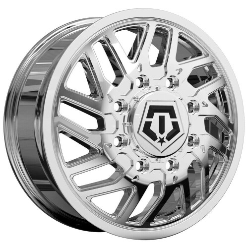 22" TIS 544C Chrome Front Dually 22x8.25 Wheel 8x210 127mm Truck Rim