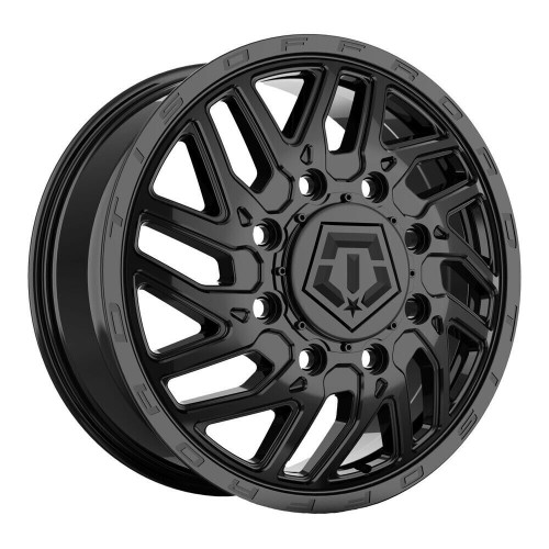 20" TIS 544B Gloss Black Rear Dually Inner 20x8.25 Wheel 8x200 115mm Truck Rim