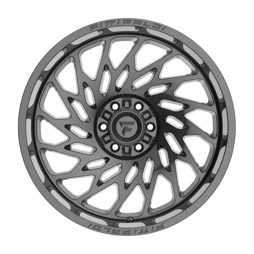22" Fittipaldi Wheel FA20B 22x12 Gloss Black 8x180 -44mm For Chevy GMC Truck Rim