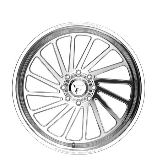 24" Fittipaldi Wheel FTF503P 24x10 Polished 4x156 -25mm Lifted Forged Truck Rim