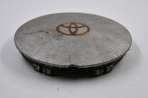 Toyota Silver w/Gold Logo Wheel Center Cap Hub Cap TOY-6.75 6.75"