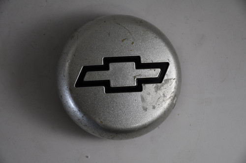 Chevy Silver/Black Gray logo Center Cap Hub Cap 15661030-J2 3"