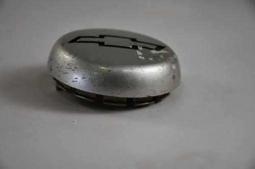 Chevy Silver/Black Gray logo Center Cap Hub Cap 15661030-J2 3"